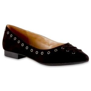 Metaphor Women’s Della Ballet Flat Black Size 5 1/2